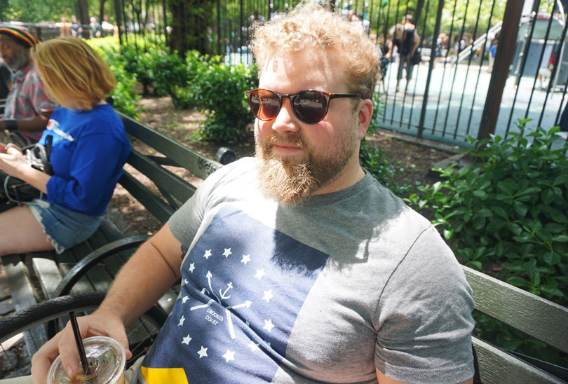 ぽっちゃりメンズストリートスナップ Inニューヨーク 18夏コーデ Posibig ポジビッグ